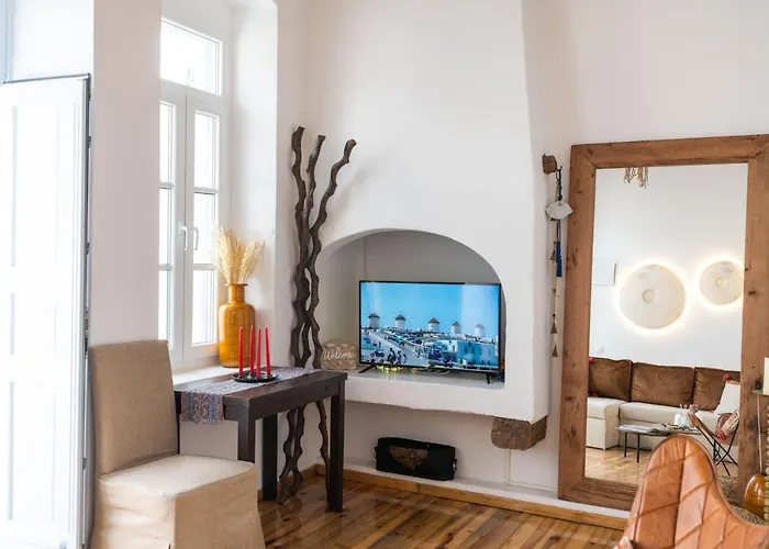 Seablue Town Maisonette Mykonos 別荘 Mykonos Town