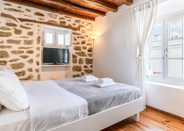 Vakantiehuis Seablue Town Maisonette Mykonos *